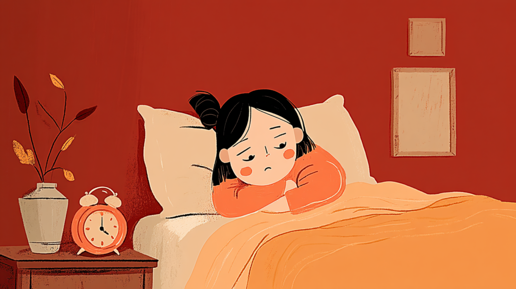 Child unable to sleep